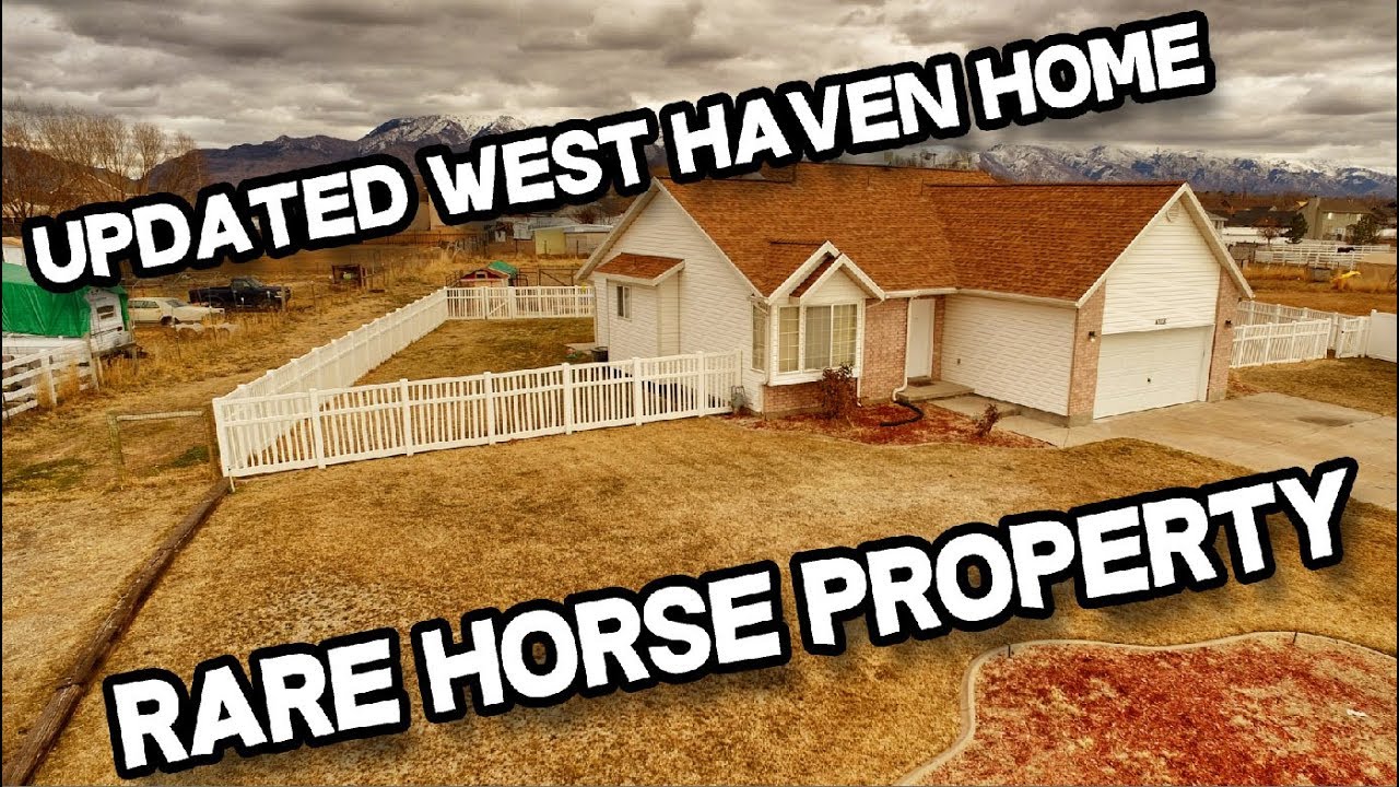 3 Bed 2 Bath Updated West Haven Utah Horse Property For Sale One Acre