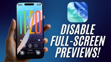 How to Disable Full-Screen Screenshot Previews in iOS 26 on iPhone & iPad