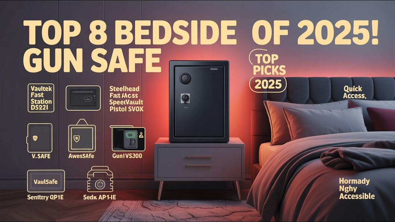 8 Best Bedside Gun Safes In 2025