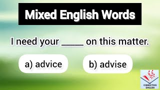 Mixed English Grammar Quiz : Can You Score 20/20