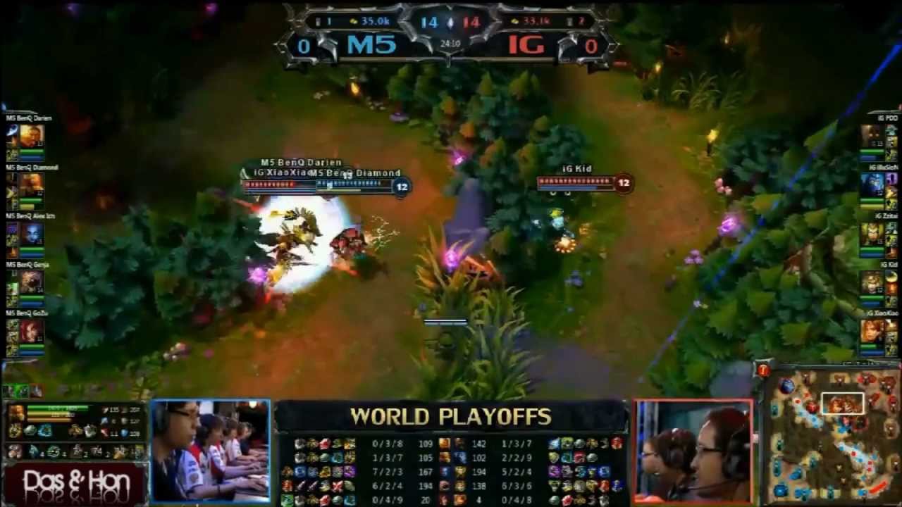 M5 vs iG - Replay commenté