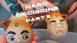HARD DECISIONS PART 2 Come sort our Collection of Vintage & Kitsch Salt & Pepper Shakers with us