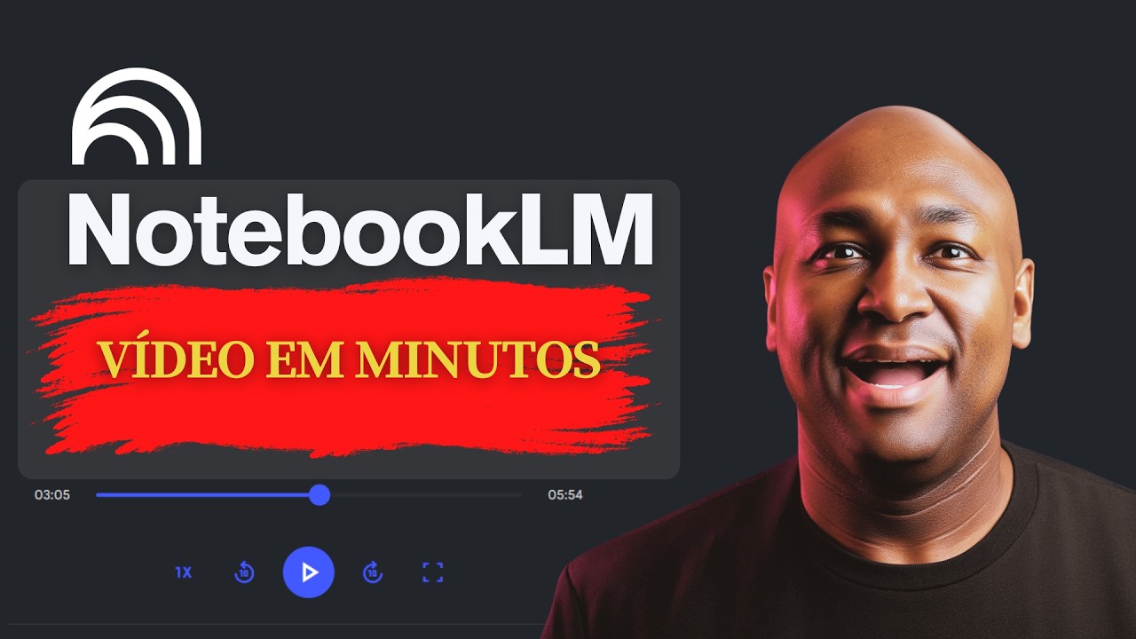 NotebookLM: do texto ao vídeo em MINUTOS (passo a passo completo)