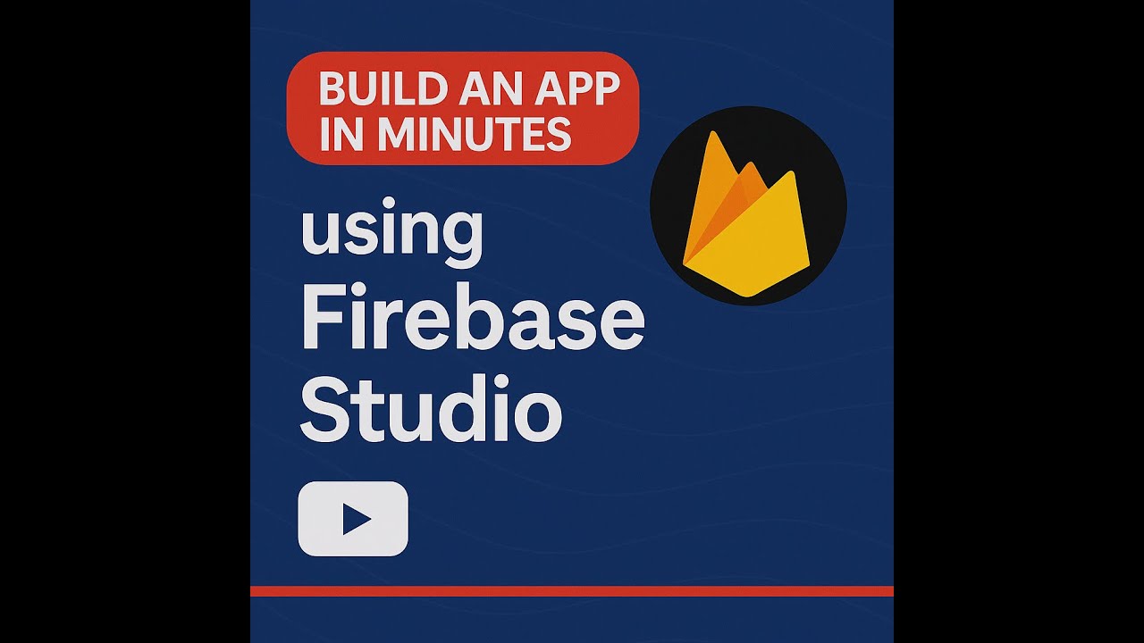 Firebase Build Build an app in minutes using Firebase studio - YouTube