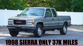 DAVIS AUTOSPORTS  1998 GMC SIERRA Z71  1 OWNER  37K MILES  TIME CAPSULE