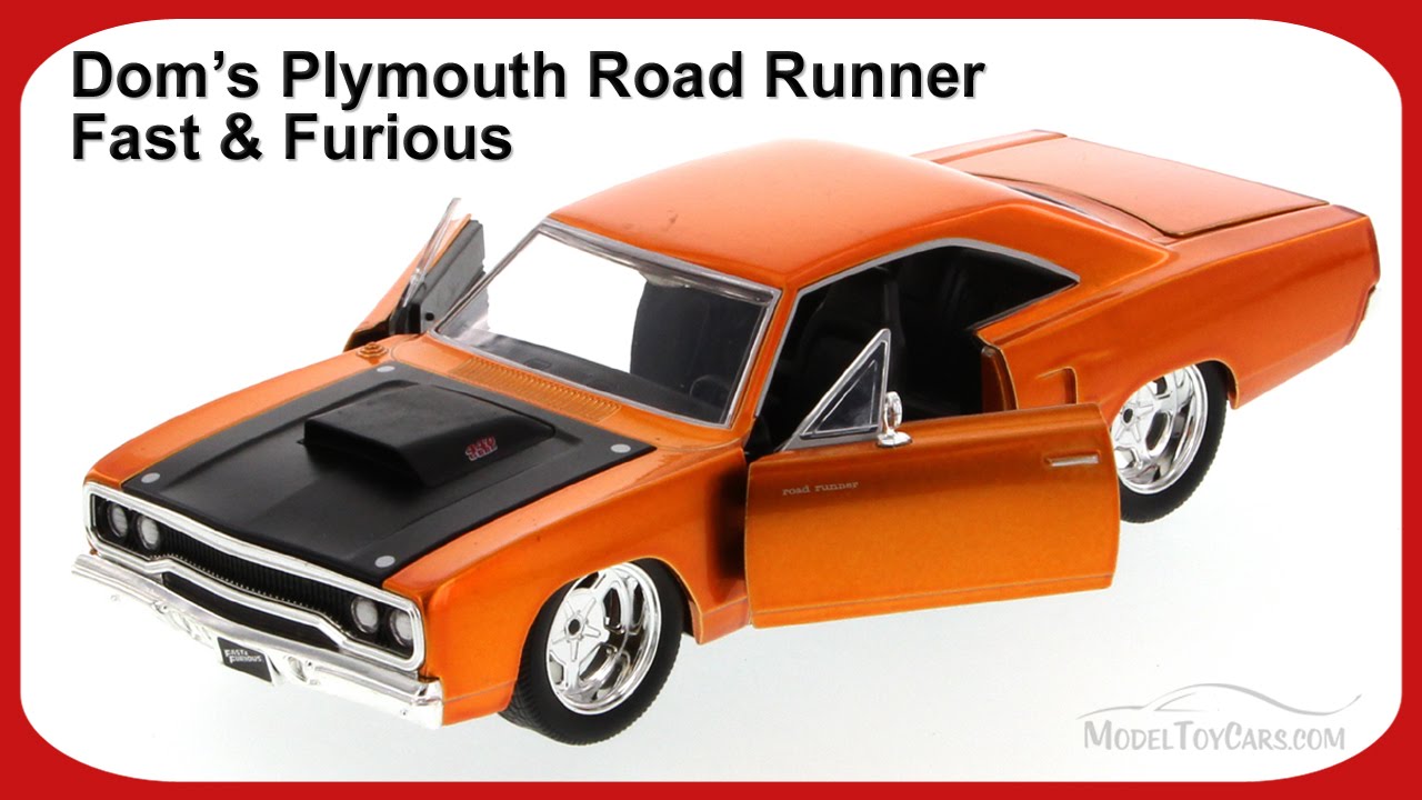 Fast & Furious Dom's Road Runner, 97127-1/24 Scale Diecast Model