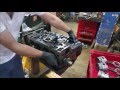 REVISIONE MOTORE YANMAR 4TNE92 4TNE 92 VIDEO terza parte ENGINE REPAIR