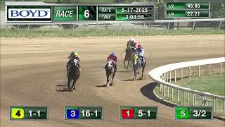 RACE 6 PROGRAM 5 17 2025