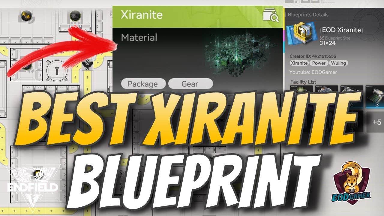 Best Xiranite Factory Production Blueprint in Arknights Endfield