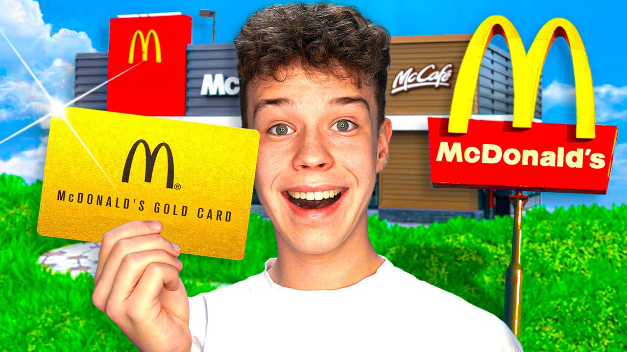 Wie Bekommt Man Die Mcdonald's Gold Card Ich habe die McDonalds GOLDKARTE bekommen (alles kostenlos) - YouTube