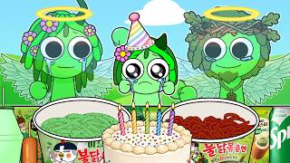 BABY VINERIA’S LAST BIRTHDAY with MOM and DAD... | Incredibox Sprunki - Convenience Store MUKBANG