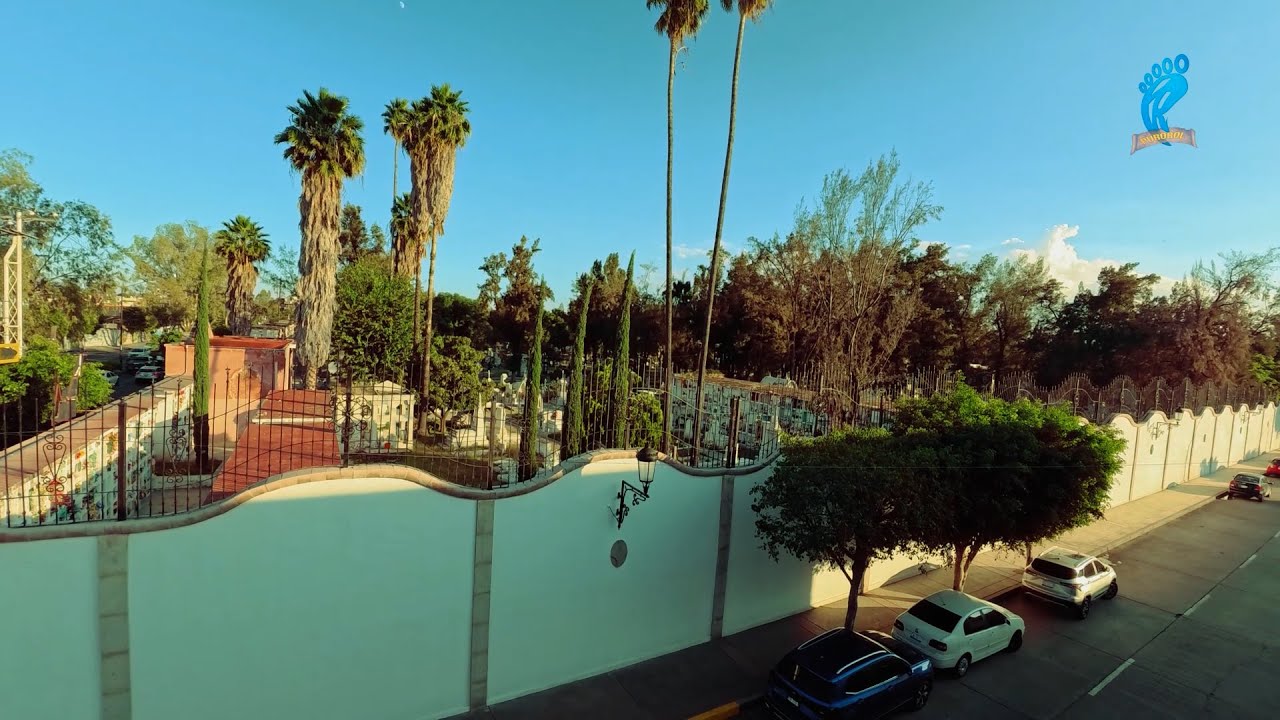 Asi Los Panteones antes del día de Muertos en Guanajuato