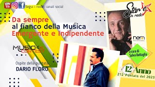 212°Puntata di Stare in Radio del 2023: Dario Floro presenta il nuovo singolo: Chasing Time.