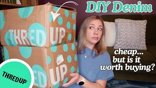 ThredUp DIY Denim Rescue Boxes! ~These Boxes are CHEAP - Worth Buying!?~