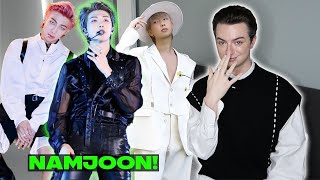 BTS Iconic Fashion Moments: RM 🥵 (me thirsting for 24 minutes)