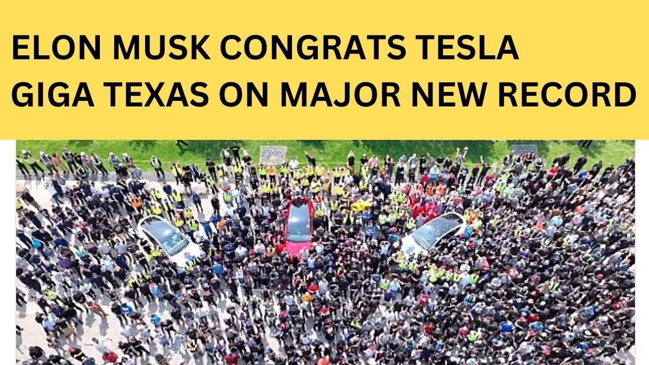 TESLA NEWS! Giga Texas Achieves New Major Milestone While Pepsi Tesla ...