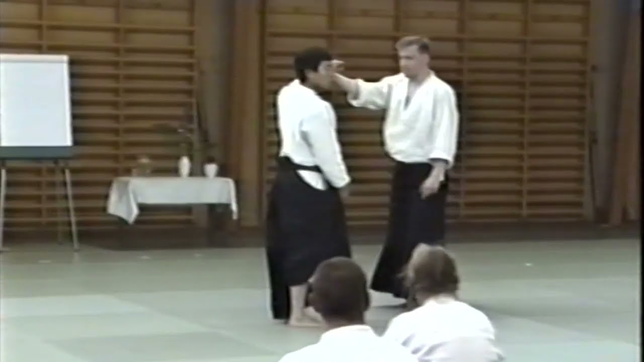 Yoshigasaki : Seminar 1991 : SWEDEN, EXSAMS, 1 DAN, by Maj Edman, 2 DAN by Robert Modin