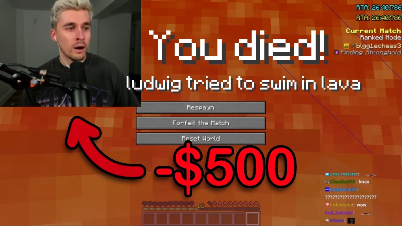 Beat Ludwig, Win $500 - MCSR Ranked AssOffs