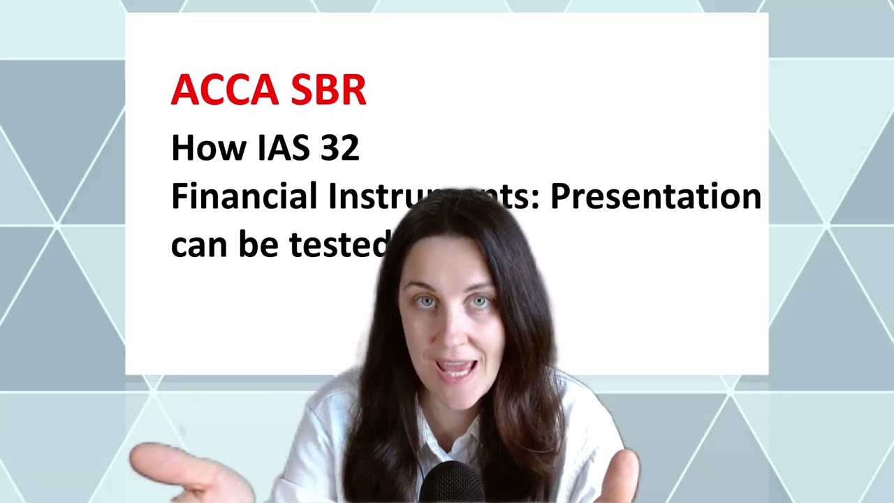 SBR Made Easy: How IAS 32 Financial Instruments Can Be Tested