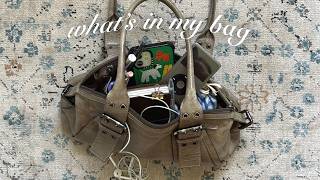 what's in my bag (all my daily essentials)