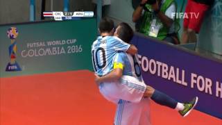 Costa Rica v Argentina | FIFA Futsal World Cup 2016 | Match Highlights