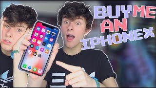 Asking People For The Iphone X Because Im Broke
