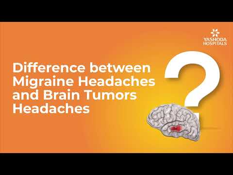 Difference between Migraine Headache and Brain Tumors Headaches? | Brain Tumor Treatment