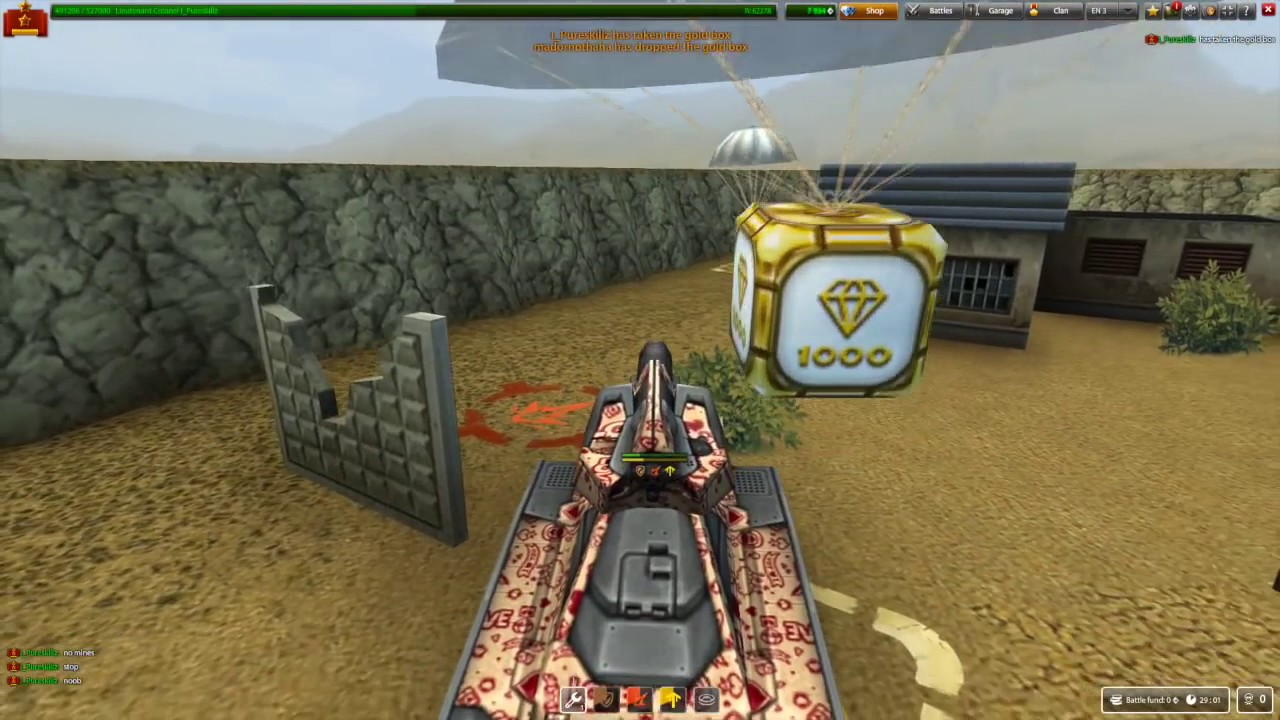 Tanki Online -  Нарезка голдов №1 By  Pure SkilIz (( Ашот ))