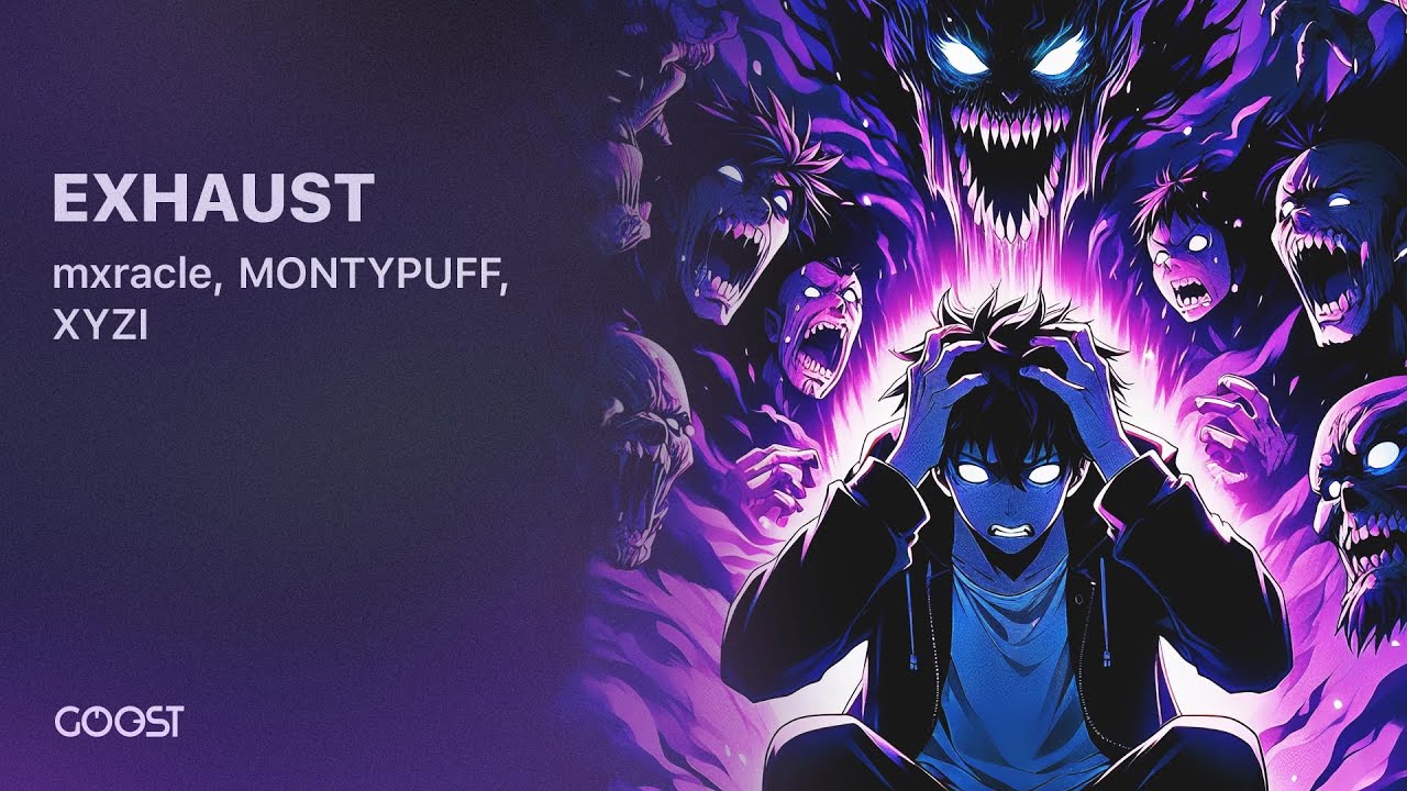 mxracle, MONTYPUFF, XYZI - EXHAUST (Official Audio)