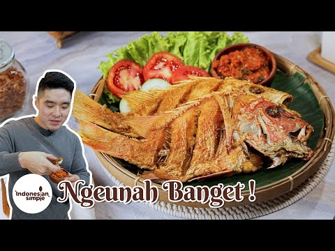 Ikan Kakap Merah Di Goreng