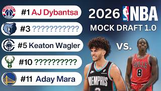 2026 NBA Draft Mock 1.0 | Post Lottery