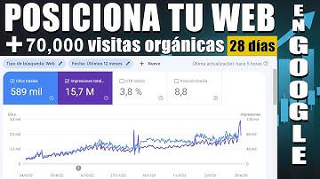 Cómo Posicionar PÁGINA WEB en GOOGLE 🚀 Trafico Orgánico