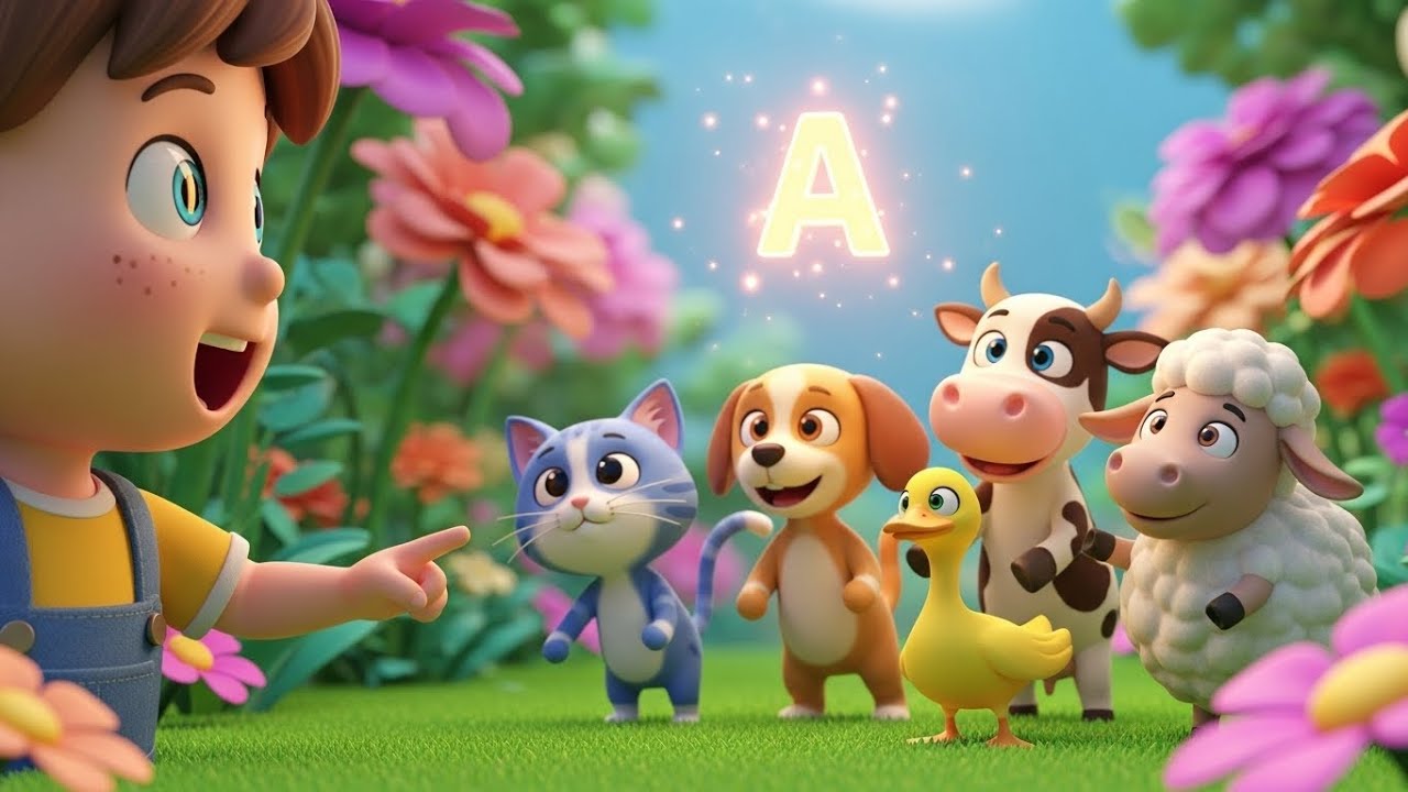 Magic Garden Animals Song for Kids | Animal Song for Kids, Popular Nursery Rhyme, Baby Songs & Kids