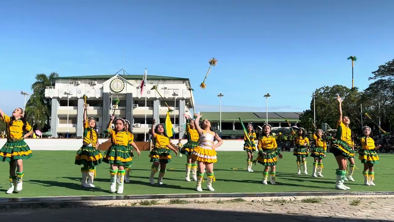 Wesleyan University Philippines Elementary Department Majorette, Drum and Lyre.