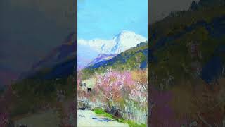 Исаак Левитан. Весна в Италии. 1890   #левитан