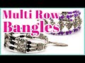 Multi Row Cuff Bracelet
