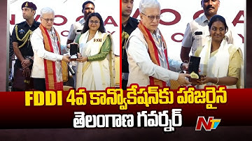 Telangana Governor Jishnu Dev Varma Attends FDDI 4th Convocation | Ntv