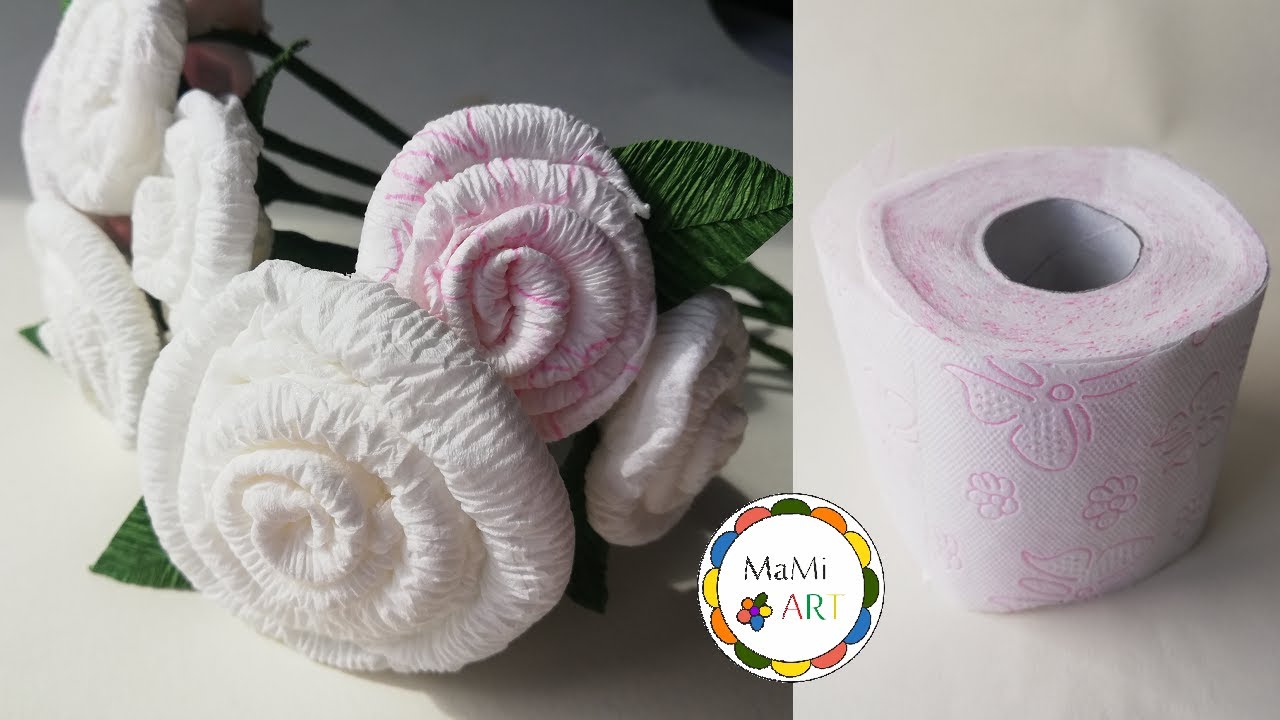 JAK ZROBIĆ ORYGINALNY KWIAT Z PAPIERU TOALETOWEGO 🌼🧻♻️ RECYKLING YouTube