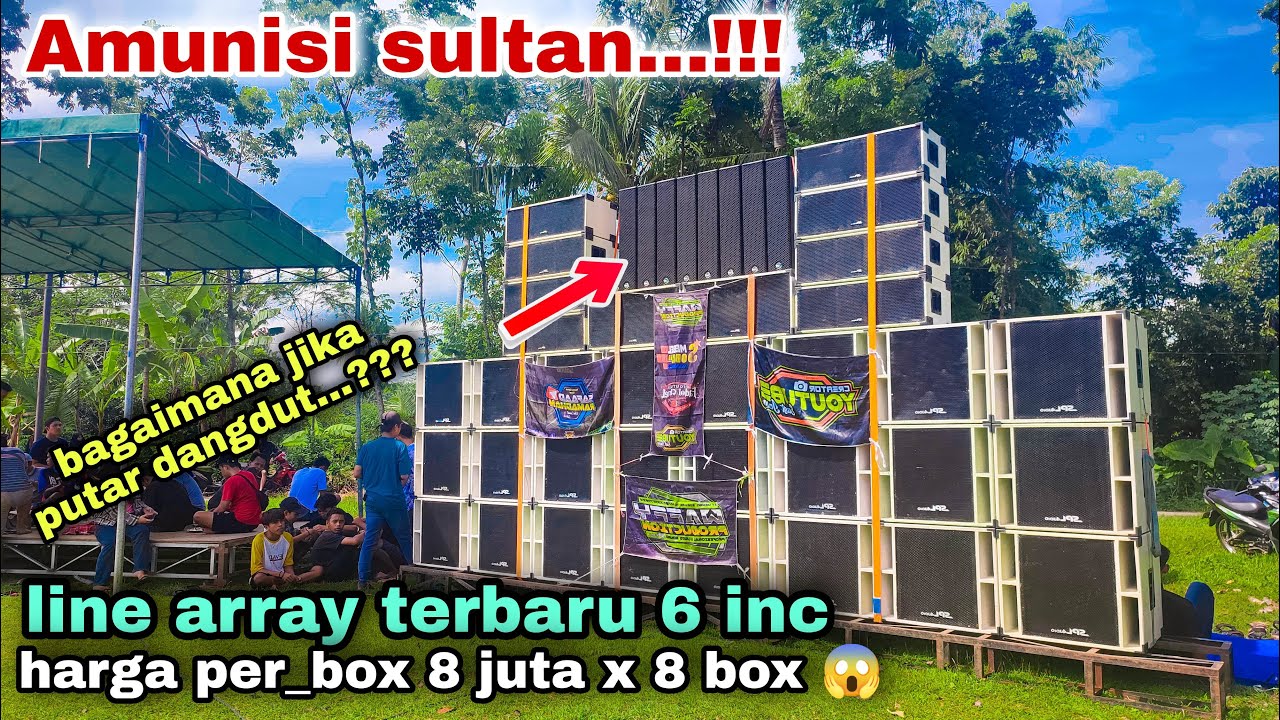 pedes banget...!!! midle 6 inc harga 8 juta perbox 🔥 Wafi Audio SPL nya jember Nambah amunisi
