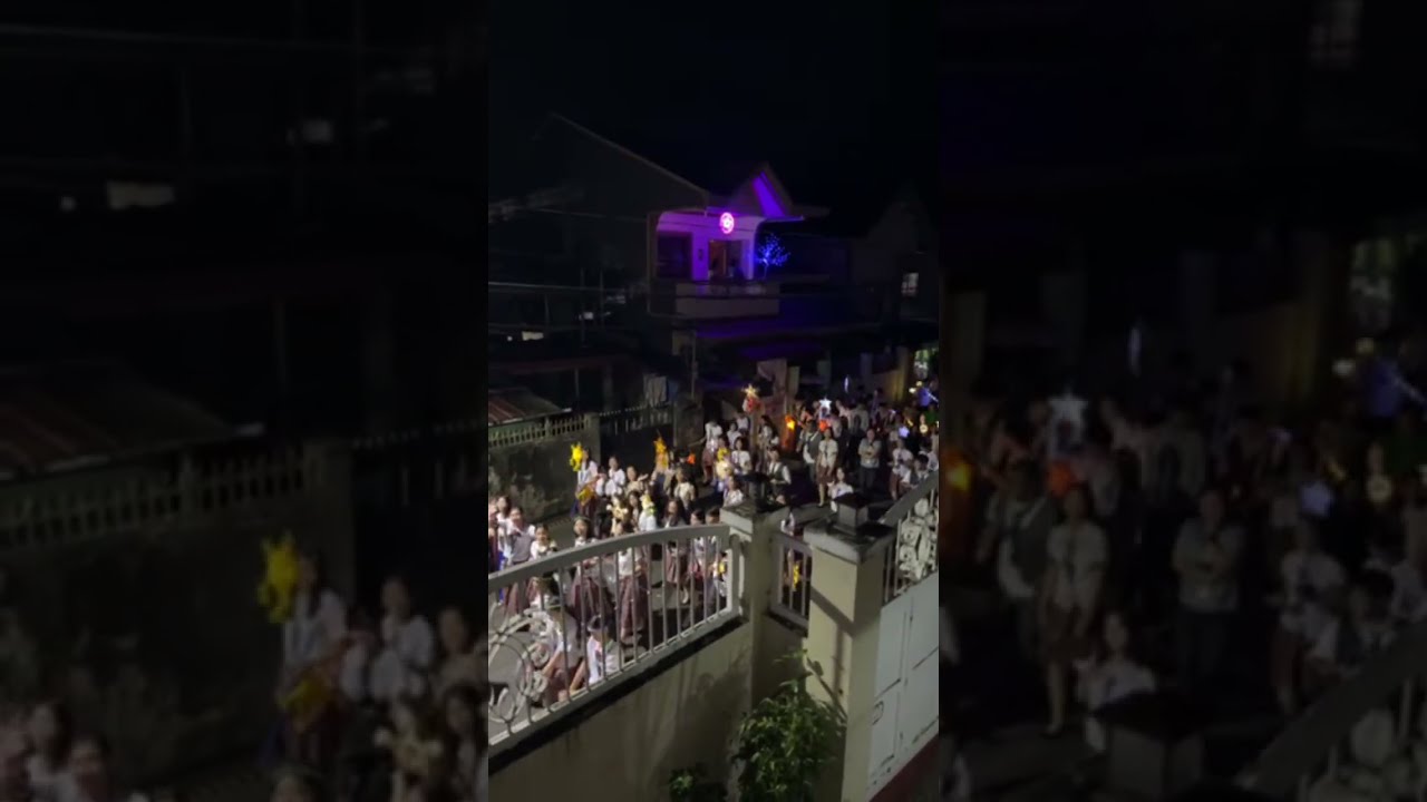 Night parade, Hermosa, Bataan, PH 