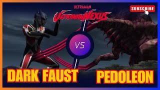 Dark Faust vs Space Beast Pedoleon - Ultraman Nexus PS2 HD