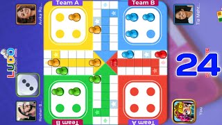 Ludo game - 024 - Ludo Superstar 4 Player Gameplay - Ludo King #ludoking #ludo #ludosuperstar screenshot 3