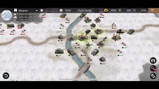 Axis Mission 16 (Hard) WW2:Tactics Strategy War Game screenshot 3