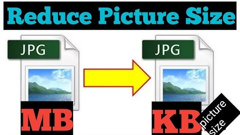 PAANO MABAWASAN O PALIITIN ANG PICTURE SIZE OR MB ng files Or picture?