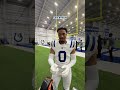 close enough. #indianapoliscolts #nfl #colts #football #mediaday #jersey #number #measure