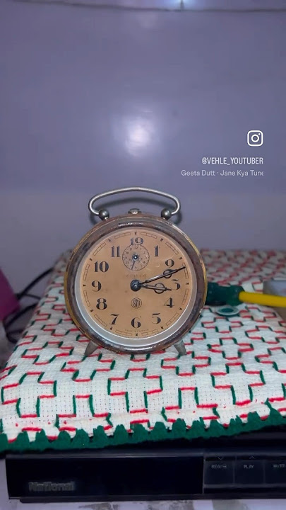 100 year Old Key clock ⏰ | Vintage Antique #Clock #antiquepower