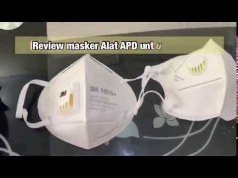 REVIEW MASKER KN95 merk 3M dan GAUZE MASK KN95