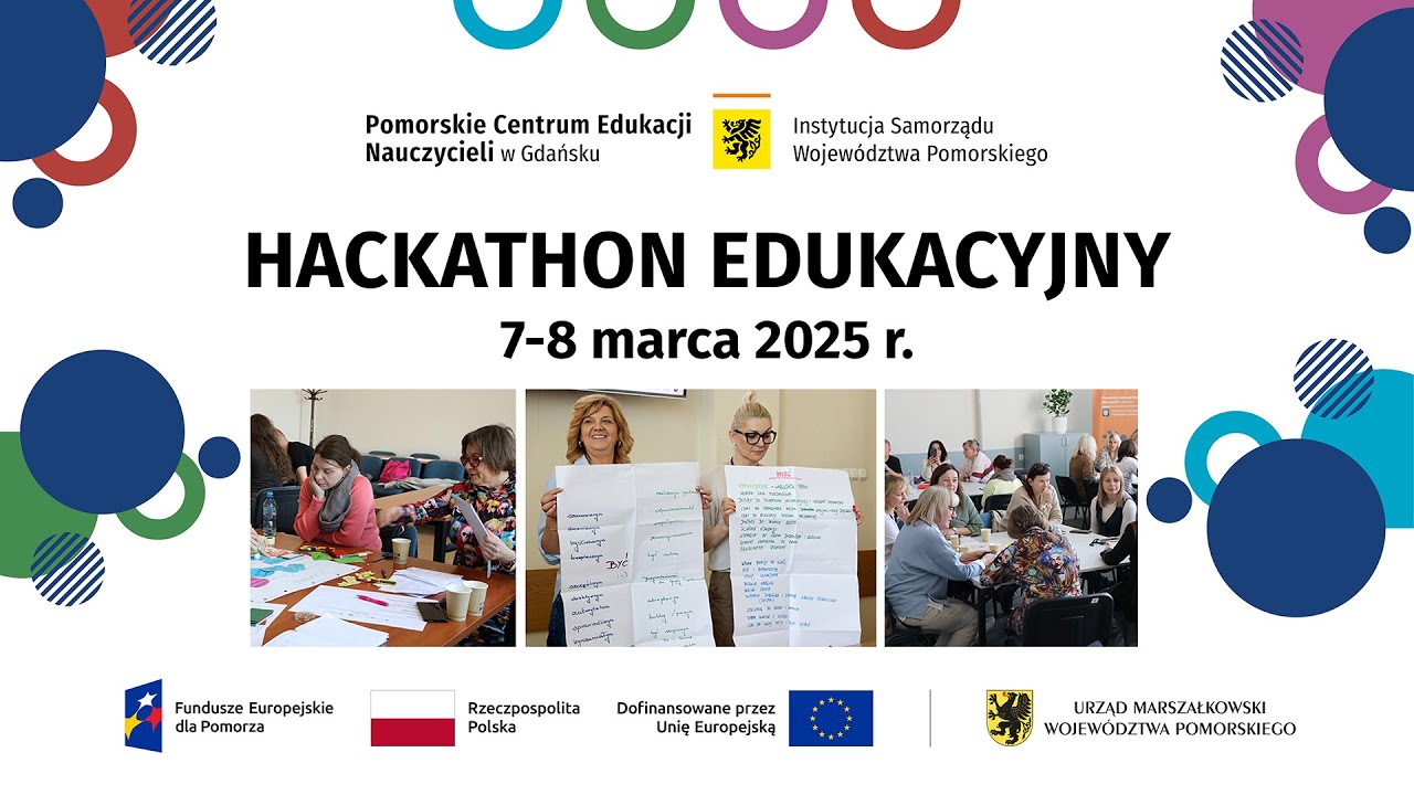 Hackathon edukacyjny 7-8 marca 2025 - YouTube