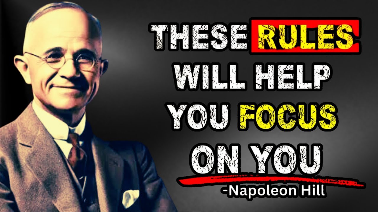 Focus On YOU Before It's Too Late | The Napoleon Hill Wake-Up Call ...