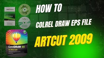 How to Export Colrel Draw EPS file in artcut 2009  Creation and Redsail Plotter